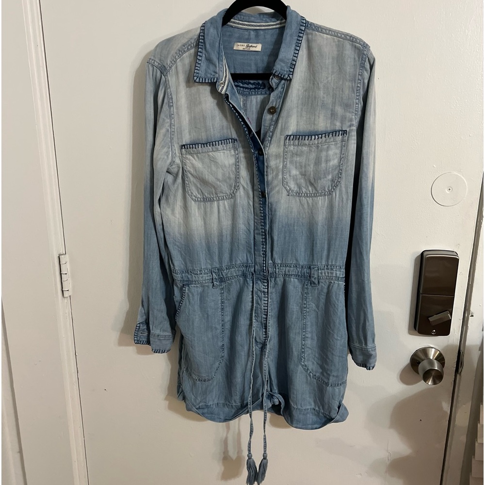 Jeans, shorts, long sleeve romper